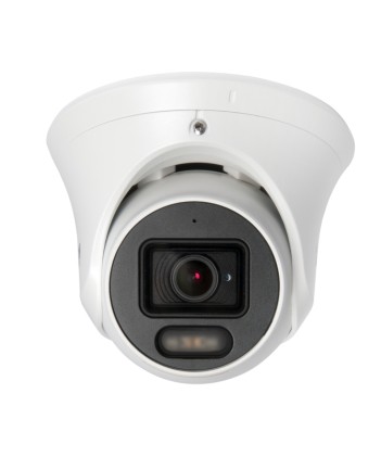 Vultech Security Telecamera Ip Dome Dual Light Showcolor 1/2,7 5 Mpx H.265 Poe Wdr 2,8Mm 2 Pcs Led