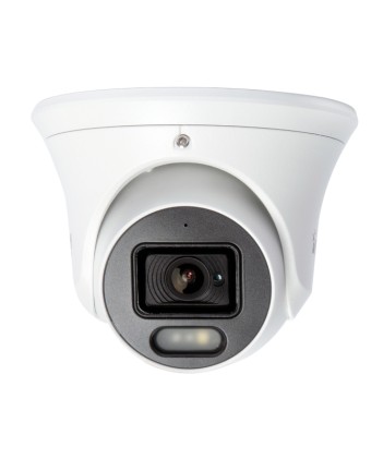 Vultech Security Telecamera Ip Dome 1/2,7 8 Mpx H.265+ Poe Wdr 2,8Mm 2Pcs Led Ir Array 25M P2P Sma