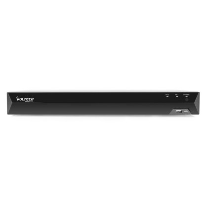 Vultech Security Nvr 16 Canali Ultra-Hd Fino A 8Mpx H.265 Hdmi P2P Cloud 2 Hd Alarm. 4K