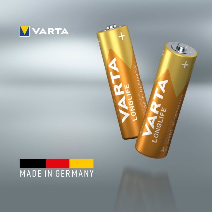 Batteria Stilo Aa 1,5V Lr06 Long Life 10Pz Varta Megapack