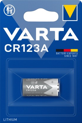 Batteria Cr123 A Litio 3V Professional Varta