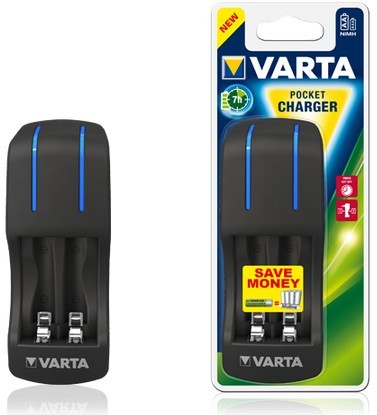 Caricabatterie Varta Pocket Charger 57642 101 401