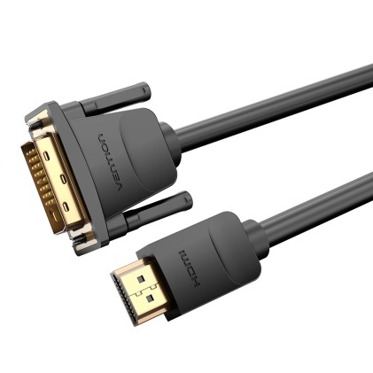 Vention ABFBG cavo e adattatore video 1,5 m HDMI tipo A (Standard) DVI-D Nero