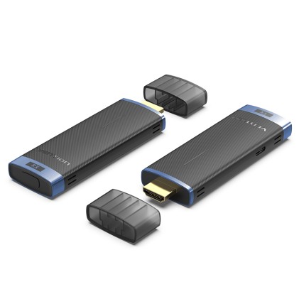 Trasmettitore e ricevitore HDMI wireless Vention 5GHz - Risoluzione Full HD - Portata fino a 40 m - Alimentazione tramite USB-C - Nero