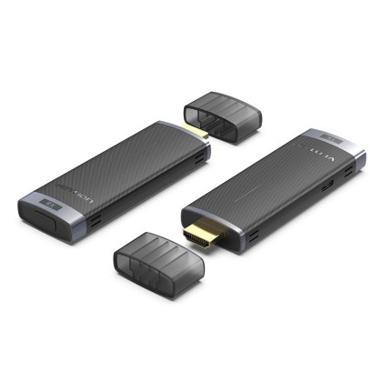 Trasmettitore e ricevitore HDMI wireless Vention 5GHz - Risoluzione Full HD - Portata fino a 40 m - Alimentazione tramite USB-C - Nero