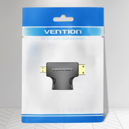 Vention AGFB0 adattatore per inversione del genere dei cavi Mini HDMI, Micro HDMI HDMI Nero