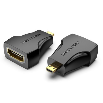 Vention AITB0 adattatore per inversione del genere dei cavi Micro HDMI HDMI Nero