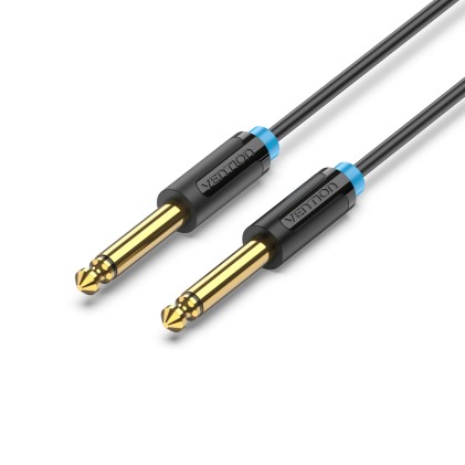 Vention BAAB cavo audio 6.35mm Nero, Blu