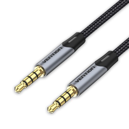 Vention BAQHD cavo audio 0,5 m 3.5mm TRRS Grigio