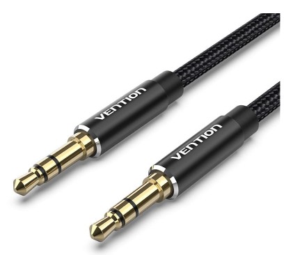 Vention BAWBH cavo audio 2 m 3.5mm Nero
