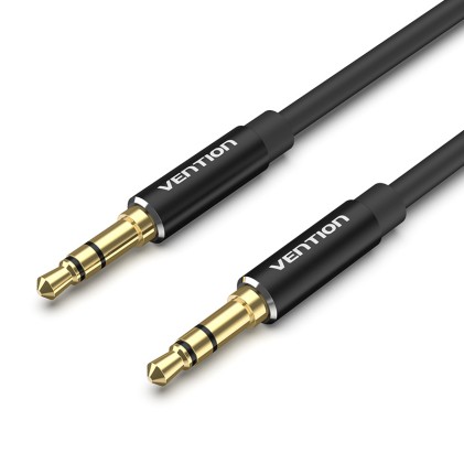 Vention BAXBF cavo audio 1 m 3.5mm Alluminio, Nero
