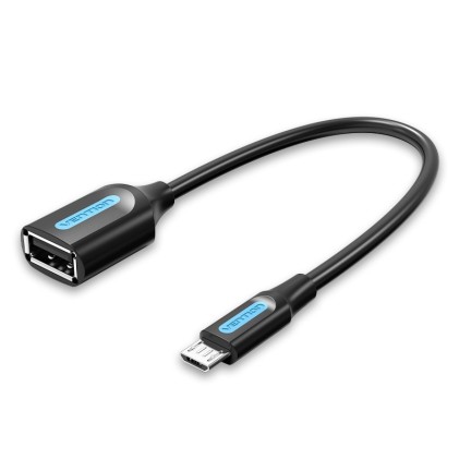 Vention CCUBB cavo USB USB 2.0 0,15 m Micro-USB B USB A Nero