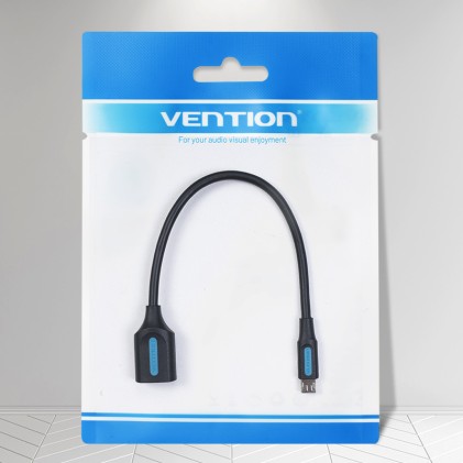Vention CCUBB cavo USB USB 2.0 0,15 m Micro-USB B USB A Nero