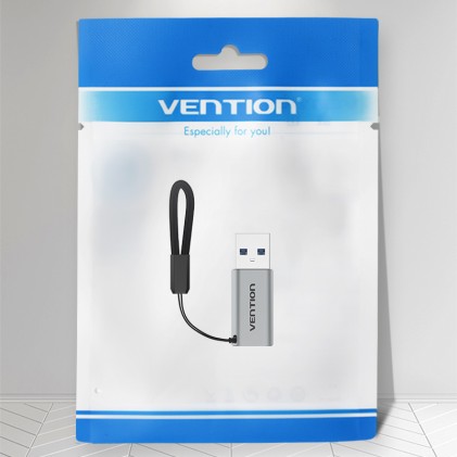 Vention CDPH0 adattatore per inversione del genere dei cavi USB A USB C Grigio