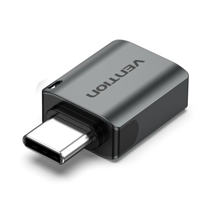 Vention CDQH0 adattatore per inversione del genere dei cavi USB C USB A Grigio
