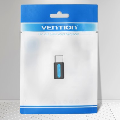 Vention CDXB0 adattatore per inversione del genere dei cavi USB C Micro USB B Nero