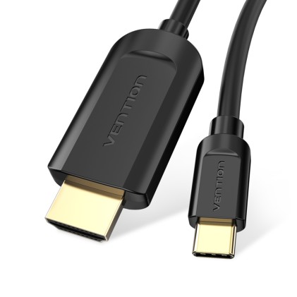 Vention CGUBG cavo e adattatore video 1,5 m USB tipo-C HDMI Nero