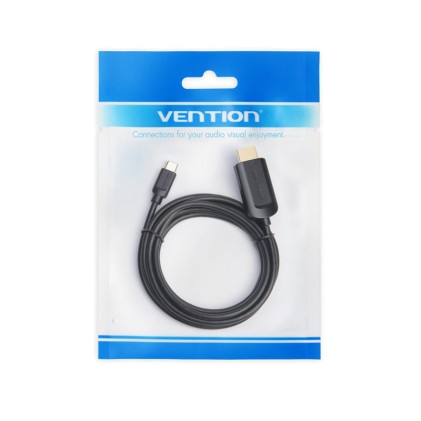 Vention CGUBG cavo e adattatore video 1,5 m USB tipo-C HDMI Nero
