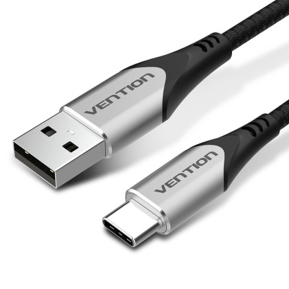 Vention CODHG cavo USB USB 2.0 1,5 m USB A USB C Alluminio, Nero