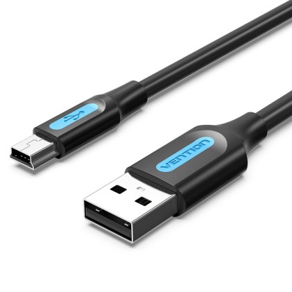 Vention COMBF cavo USB USB 2.0 1 m USB A Mini-USB B Nero