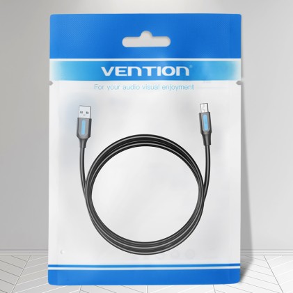Vention COMBF cavo USB USB 2.0 1 m USB A Mini-USB B Nero