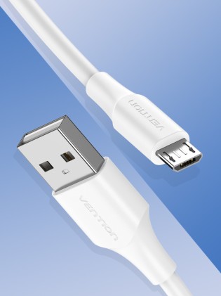 Vention CTIWH cavo USB USB 2.0 2 m USB A Micro-USB B Bianco
