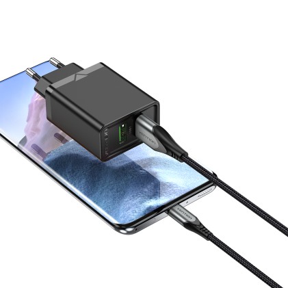 Vention FBAB0-EU Caricabatterie per dispositivi mobili Universale Nero AC Ricarica rapida Interno