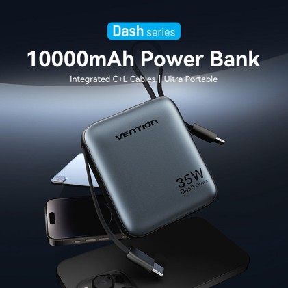 Vention FHFN0 batteria portatile 10000 mAh Grigio
