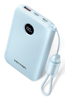 Vention FKAL0-C batteria portatile 10000 mAh Blu