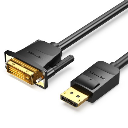 Vention HAFBH cavo e adattatore video 1 m DisplayPort DVI Nero