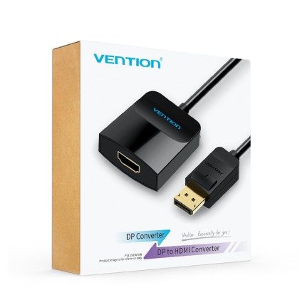 Vention HBGBB cavo e adattatore video 0,15 m DisplayPort HDMI Nero