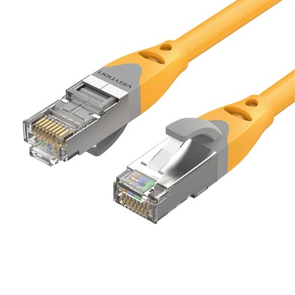 Vention IBHYG cavo di rete Giallo 1,5 m Cat6a S/FTP (S-STP)