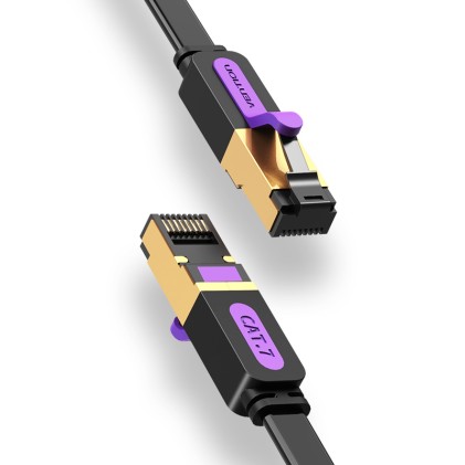 Vention ICABI cavo di rete Nero 3 m Cat7