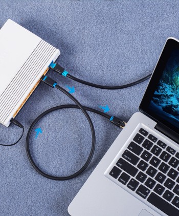 Vention IKABG cavo di rete Nero 15 m Cat8 S/FTP (S-STP)