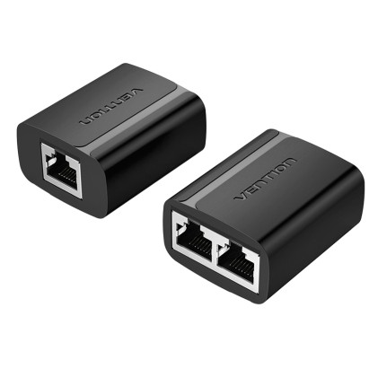 Vention IPTB0 adattatore per inversione del genere dei cavi RJ-45 2 x RJ-45 Nero