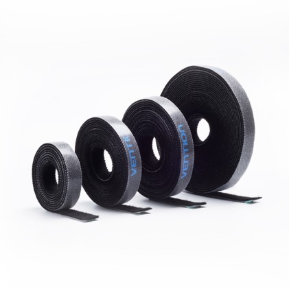 Vention KAABH fascetta Fascetta con gancio e anello Nylon Nero 1 pz