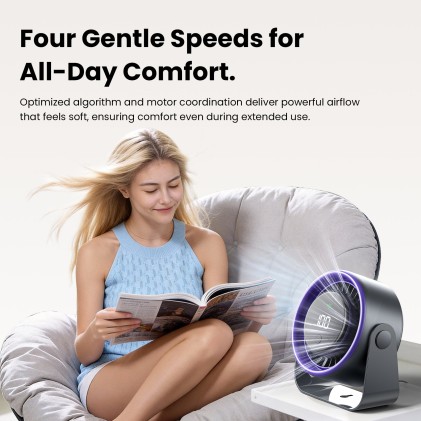 Vention PBJH0 nebulizzatore e ventilatore portatile personale Nero
