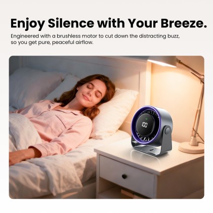 Vention PBJH0 nebulizzatore e ventilatore portatile personale Nero