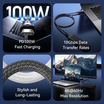 Vention TRGWD cavo USB Nero