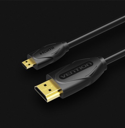 Vention VAA-D03-B200 cavo HDMI 1 m HDMI tipo D (Micro) HDMI tipo A (Standard) Nero