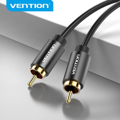 Vention VAB-R09-B200 cavo audio 2 m RCA Nero