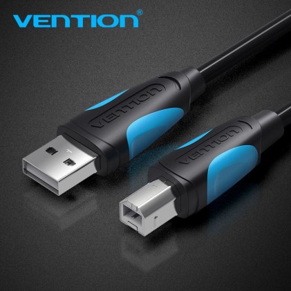 Vention VAS-A14-B100 cavo USB USB 2.0 1 m USB A USB B Nero, Bianco