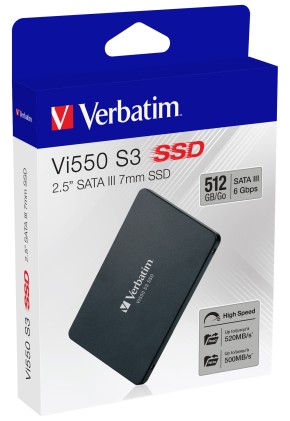 Verbatim Ssd Vi550 512Gb 2,5 Sata3 560/535 Mb/S