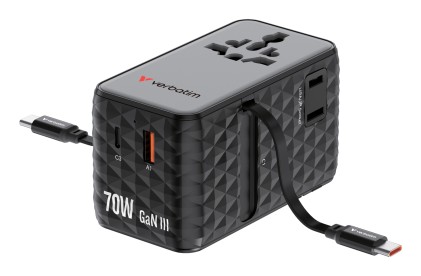 Verbatim 30186 Travel adapter Charge &rsquo;n&rsquo; Travel
