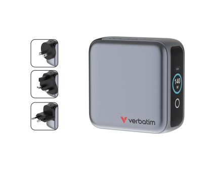 Verbatim 30240 Caricabatterie per dispositivi mobili Universale Nero AC Ricarica rapida Interno