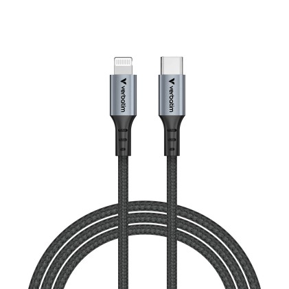 Verbatim Cavo Sync  Charge Cable Usb-C To Lightning 120 Cm