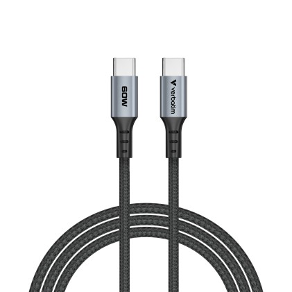 Verbatim Cavo Sync  Charge Usb C To Usb C 60W 120 Cm