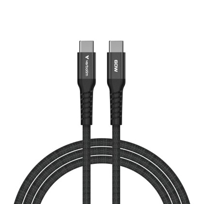 Verbatim Cavo Magnetico Sync  Charge Usb-C To Usb-C 60W Magnetic 120 Cm Nero