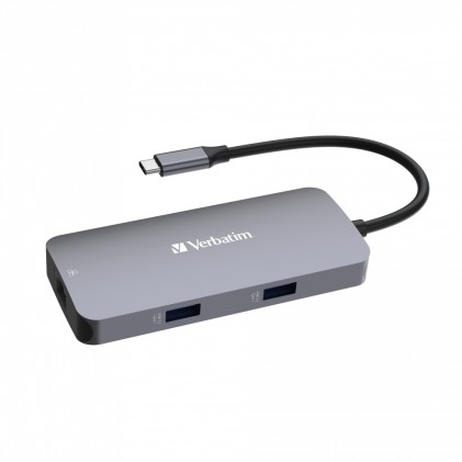 Verbatim CMH-05 USB tipo-C 5000 Mbit/s Argento