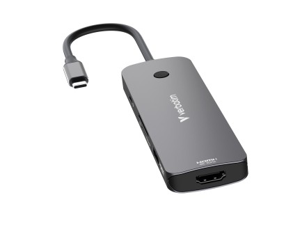 Verbatim CMH-08 USB tipo-C 5000 Mbit/s Argento